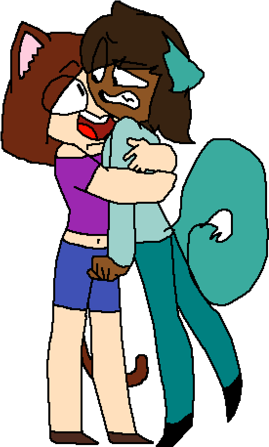 Another Neko - Cartoon (600x1000), Png Download