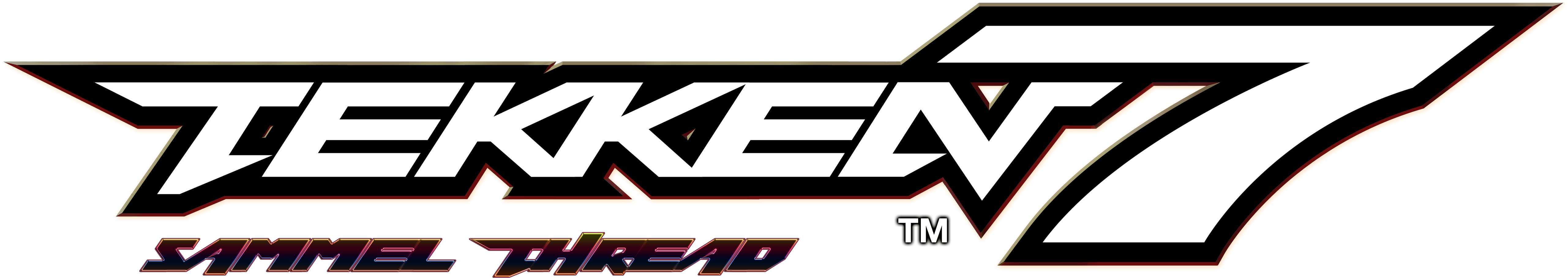 E3tekken7logoopxcfirqvk - Tekken 7 Logo Png (5669x1212), Png Download