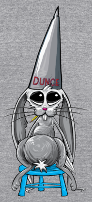 The Trouble With Bunnies - Cartoon (190x415), Png Download