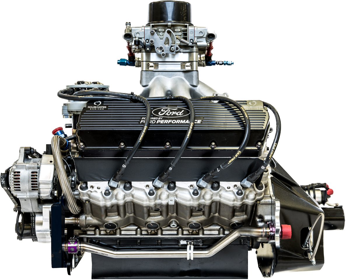 Our Record - Ford Nascar Engine (1231x992), Png Download