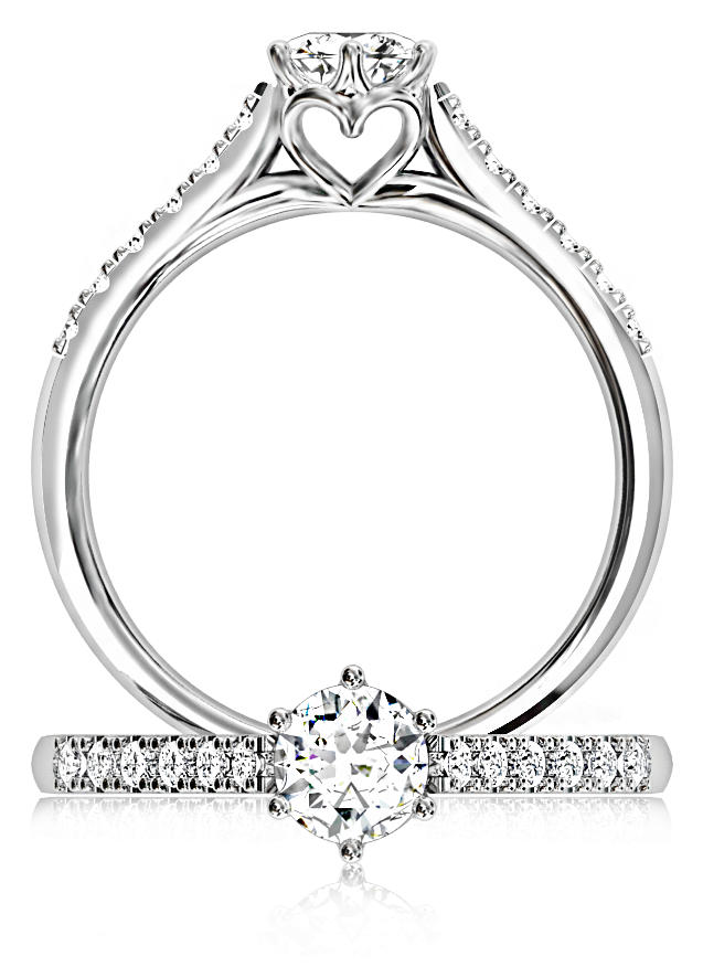 6229 Qofh - Queen Of My Heart Browns Ring (1024x1024), Png Download