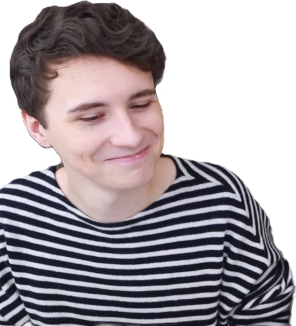 Dan Sticker - Boy (1024x1127), Png Download