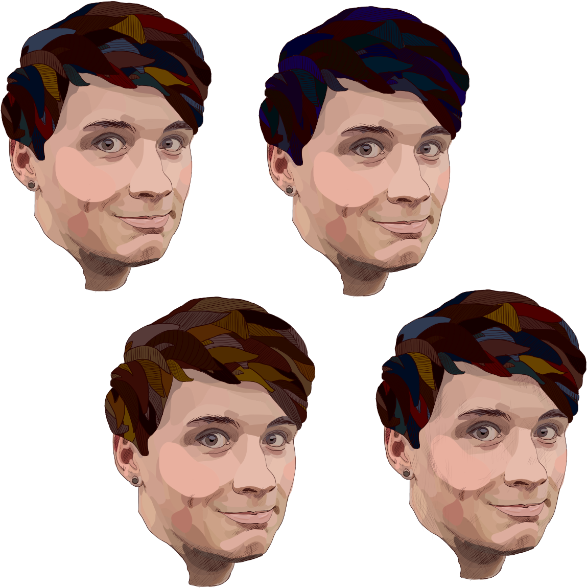 Voici Un Portrait De Dan Howell, Aka Danisnotonfire, - Man (1200x1200), Png Download