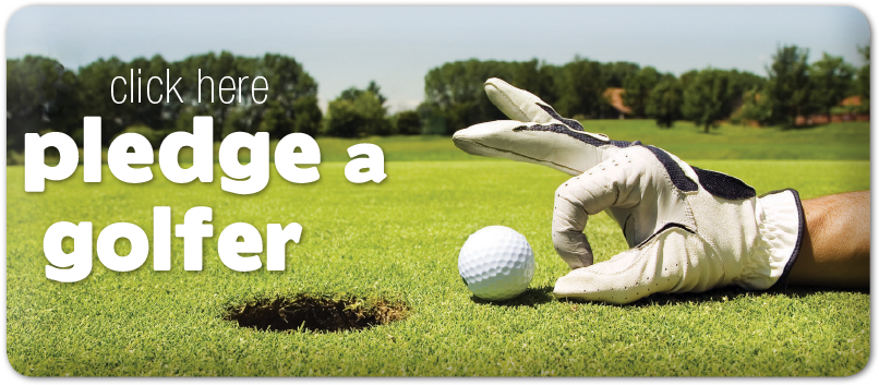Click Here To Pledge A Golfer - Lawn (849x364), Png Download