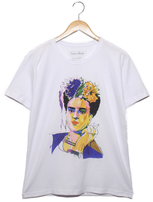 Camiseta Frida Kahlo - Girl (640x878), Png Download
