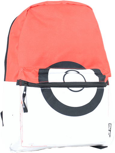 Pokeball Reversible Bag - Backpack (600x600), Png Download