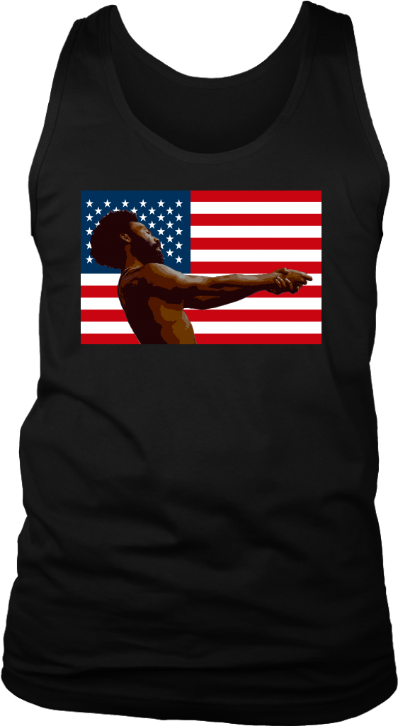 Childish Gambino This Is America Flag Hip Hop - Shirt (1024x1024), Png Download