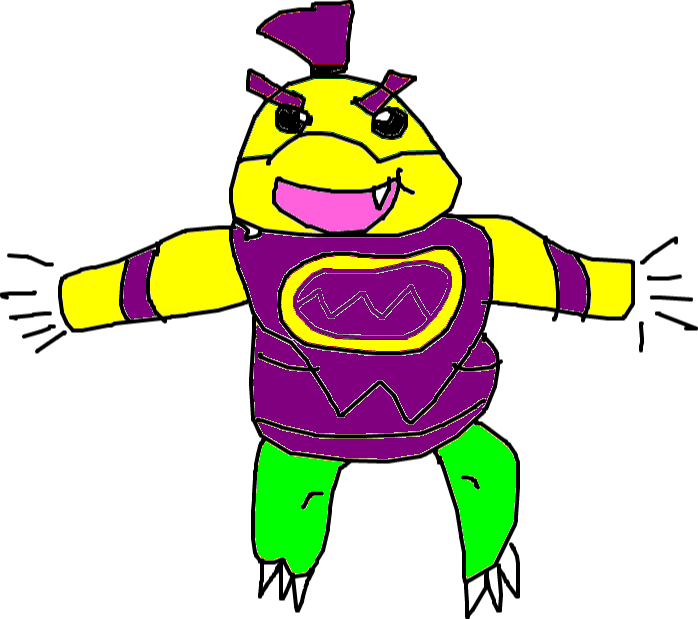 Bowser Jr - - Cartoon (698x619), Png Download