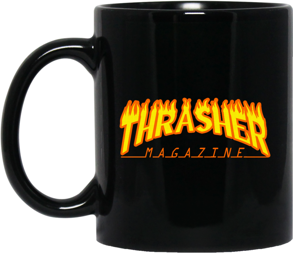 Thrasher Magazine Mug Thrasher Magazine Logo Coffee - Lead Like Jed Advice Like Leo (1024x1024), Png Download