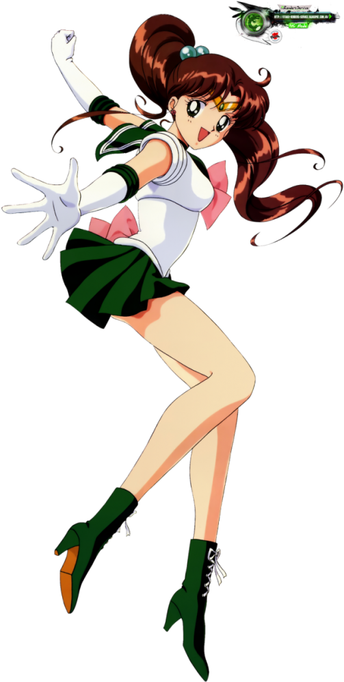 Sailor Jupiter Png - Sailor Jupiter Clipart (575x1024), Png Download