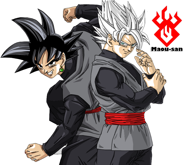 Goku Super Saiyan Black (662x576), Png Download