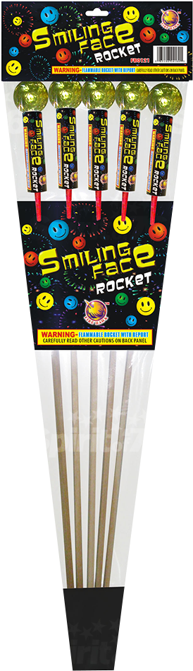 Smiling Face Rocket (1000x1000), Png Download