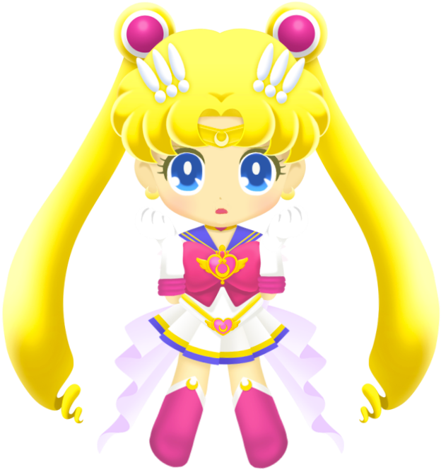 Sailor Moon Clipart Compact Transparent - Super Sailor Moon Sailor Moon Drops (891x689), Png Download
