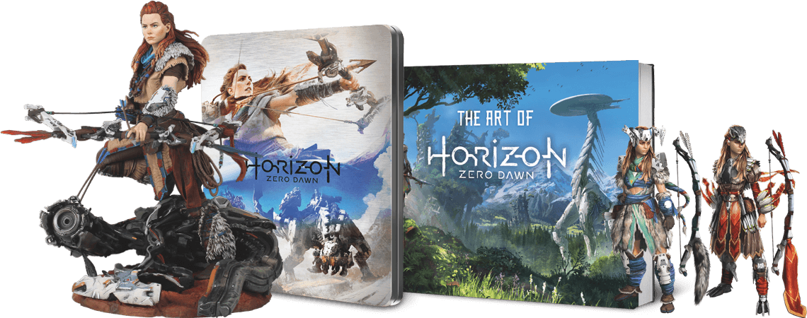 Image - Horizon Zero Dawn Collector Ps4 (1140x450), Png Download