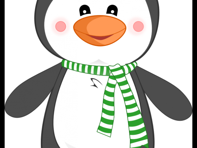 Leopard Seal Clipart Pingu - Penguin Clipart (640x480), Png Download