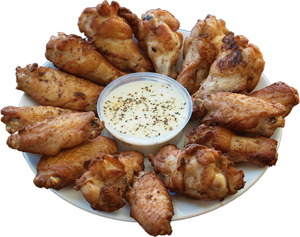 Oven Roasted Wings - Fritter (1000x1000), Png Download