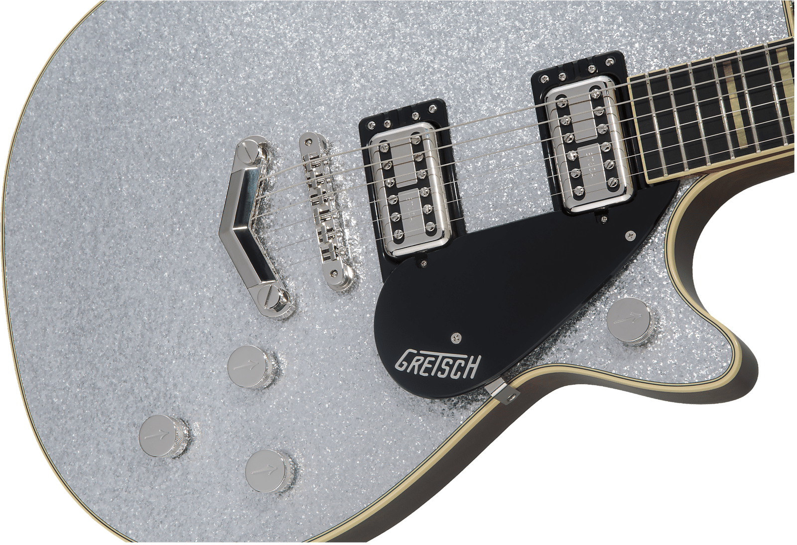 Gretsch G6229 Players Edition Jet Bt V-stoptail Rosewood - Bass Guitar (1600x1095), Png Download