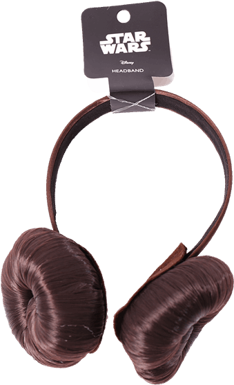 Princess Leia Buns Headband - Star Wars (600x600), Png Download