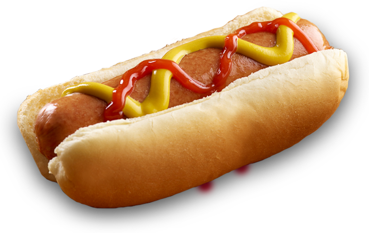 Hot Dog (740x467), Png Download