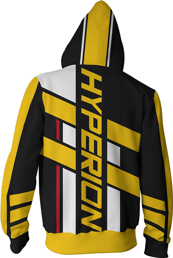 Borderlands Hyperion Zip Up Hoodie Fullprinted Zip - Borderlands Hyperion (1024x1024), Png Download