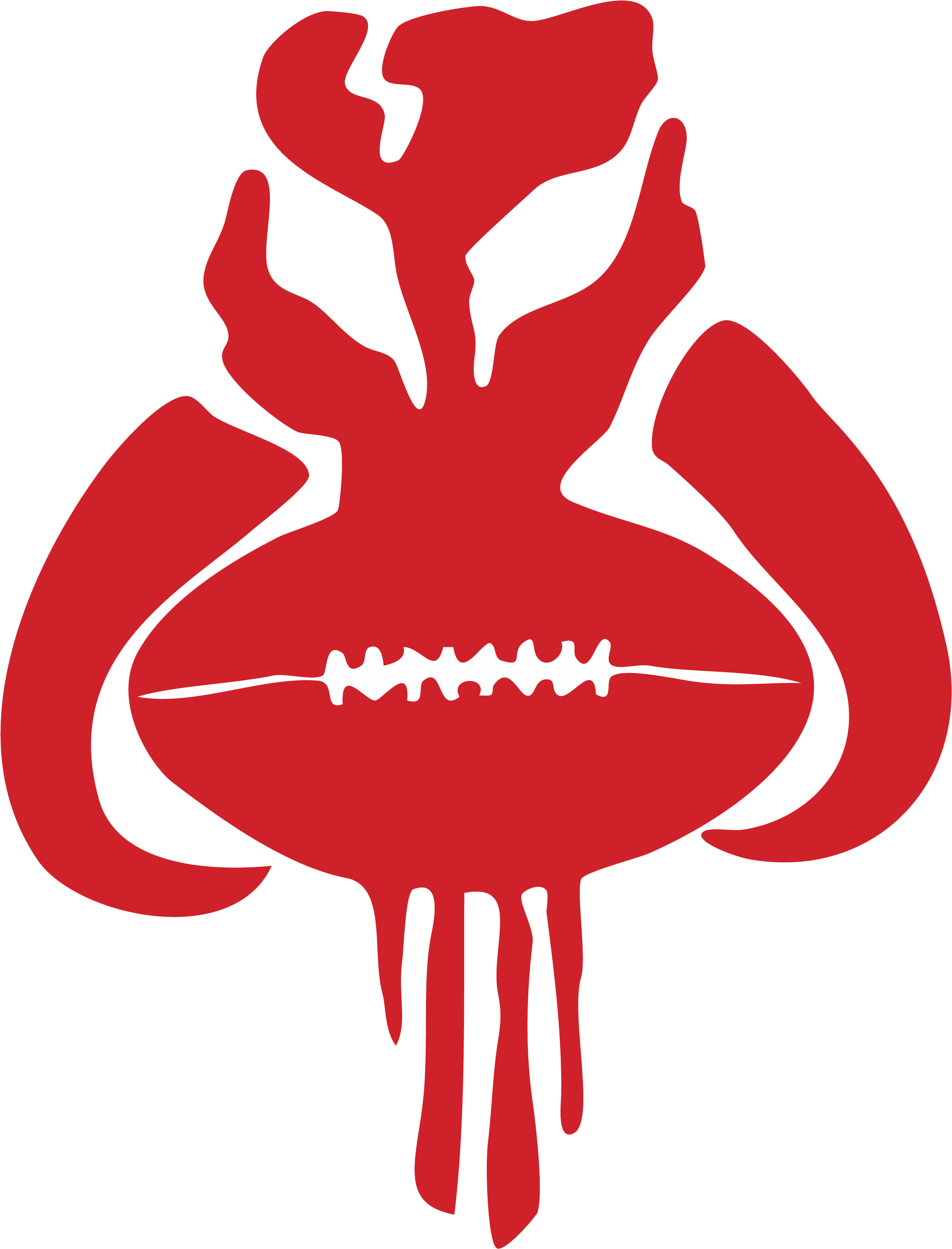 Mandalor-merch - Mandalorian Symbol (2458x3341), Png Download