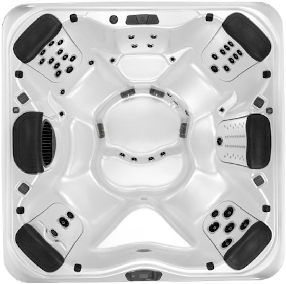 Bullfrog Spas Model A7 - Bullfrog Hot Tub A7 (600x600), Png Download