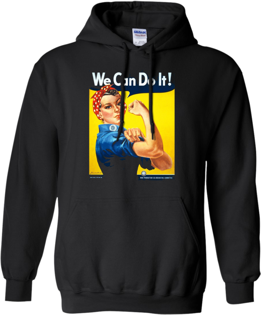 We Can Do It Poster Rosie The Riveter Girl Power Apparel - Rosie The Riveter (1024x1024), Png Download