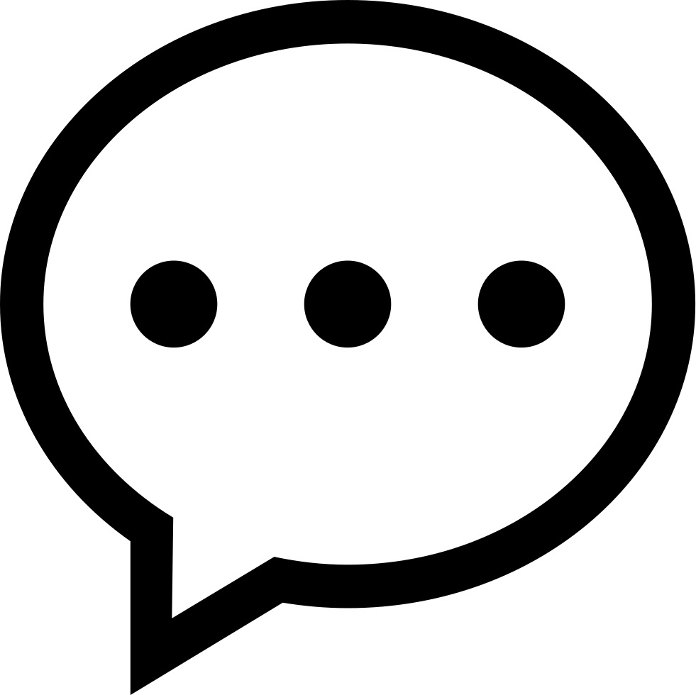 981 X 980 1 - Speech Bubble With Three Dots (981x980), Png Download