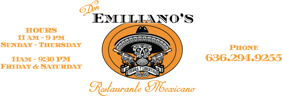 Welcome To Don Emilianos Mexican Restaurant Admin 2019 - Crest (1100x350), Png Download