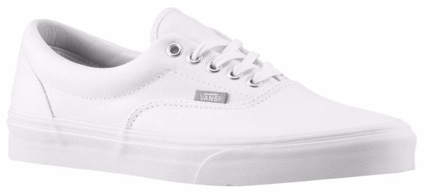 1fe3b-vans - Vans Era - Men's Black/white (593x517), Png Download
