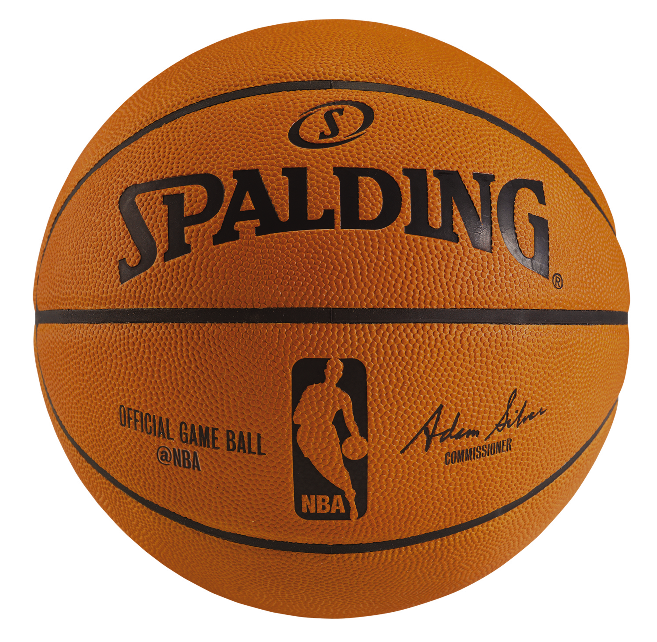 Nba Official Game Ball - Russell Spalding Nba Game Basketball, Multi (2232x2768), Png Download