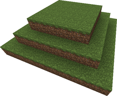 Dirt Mound Png Remove The Two Bottom Layers, We Only - Portable Network Graphics (400x328), Png Download