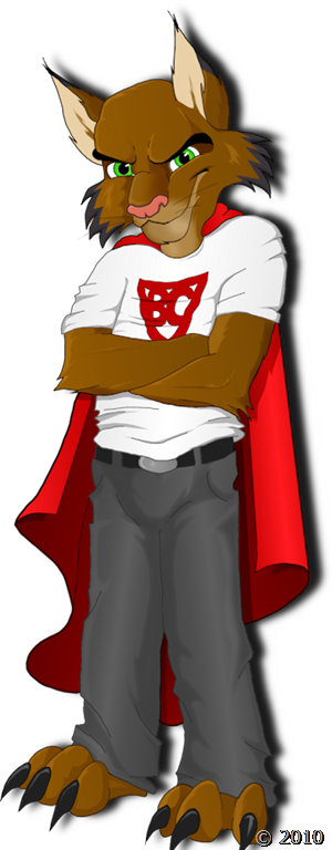 One That Communicates More Attitude, With Arms Across - Cartoon (300x768), Png Download