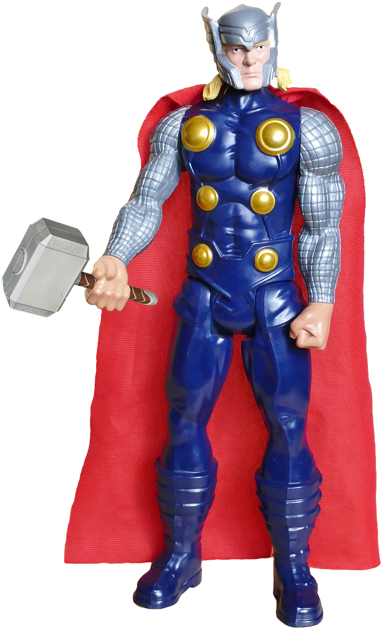 Super Hero Thor - Thor Superheroe (853x1280), Png Download