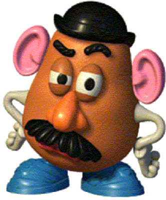 Mr Potato Head Psd - Mr Potato Head Angry (332x400), Png Download