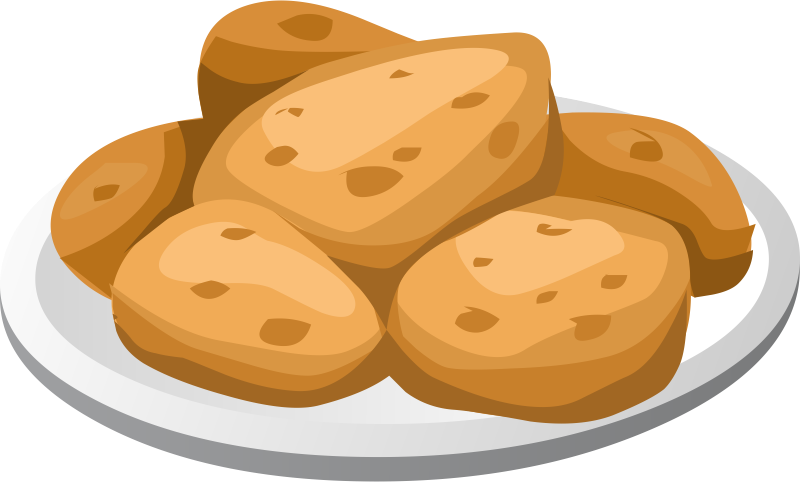 Baked - Potatoes Clipart (800x482), Png Download