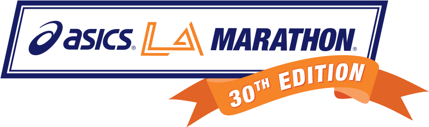 Lamarathon30thlogo - La Marathon 2015 (937x313), Png Download