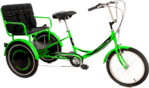 Electric Folding Trikes - Child Carrier Trike (600x600), Png Download