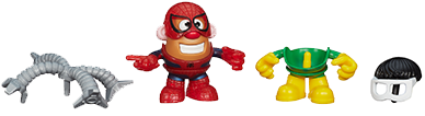 Potato Head Marvel Mixable Mashable Heroes As Spider-man - Doc Ock Mr Potato Head (400x400), Png Download