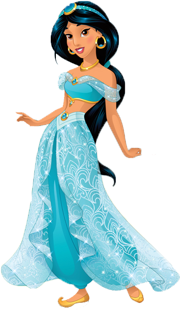 An Adventurous, Courageous Beauty, Jasmine Wants To - Aladdin Jasmine Die-cut Wood Wall Art (640x640), Png Download