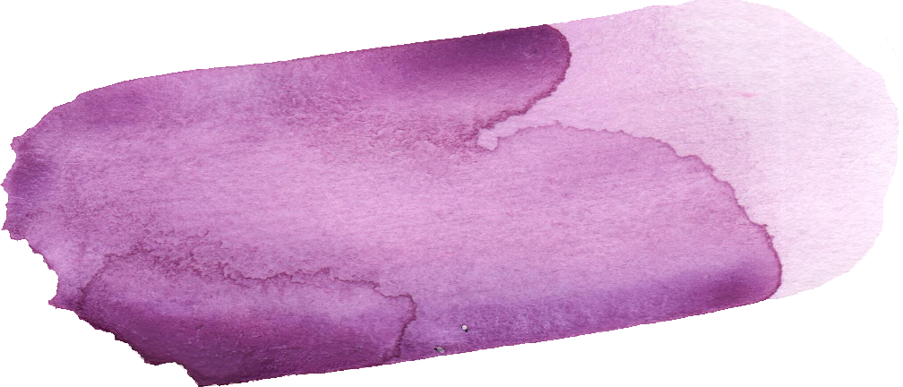 Purple Watercolor Png - Brush Stroke Png Purple (1008x432), Png Download