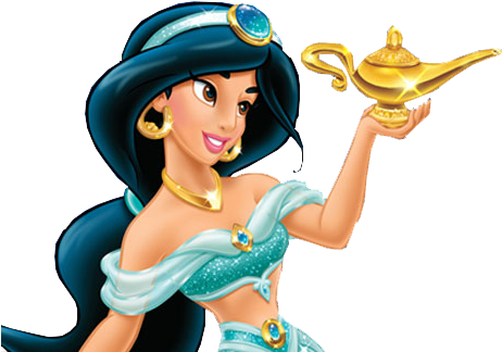 Jasmine Png File - Disney Princess Enchanted Character Guide By Dk (486x338), Png Download