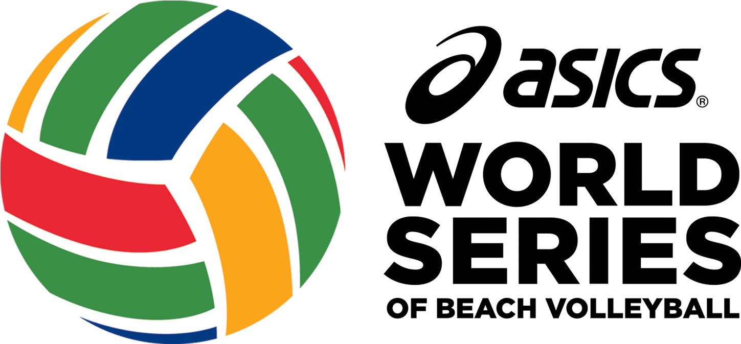 Horiz-logo - World Series Of Beach Volleyball Logo (1546x738), Png Download