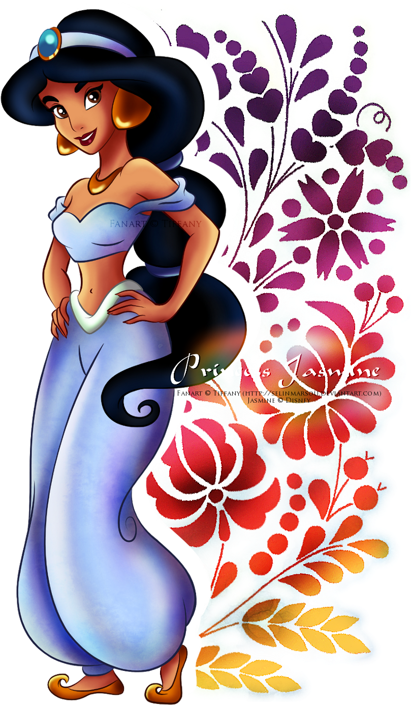 Png Image Information - Princesa Jasmine Papel De Parede (1000x1416), Png Download