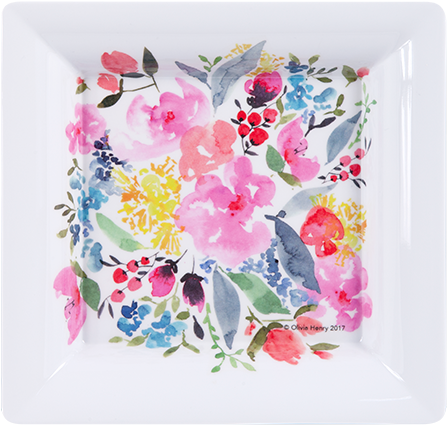 590665 Florette Dancingatdusk Scattertray, 590666 Florette - Floral Design (500x500), Png Download
