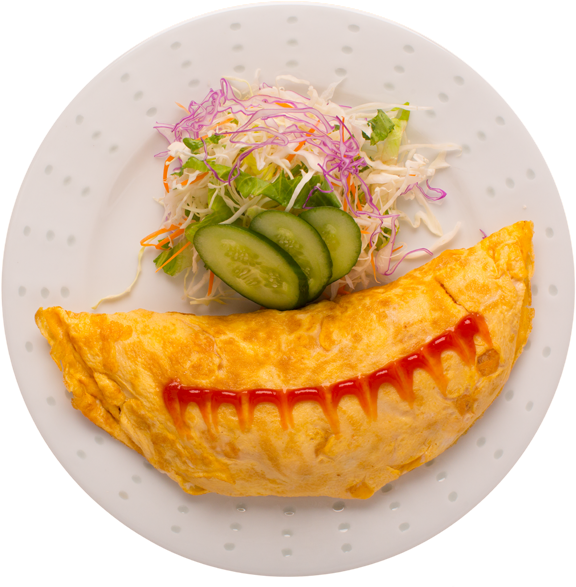 Omurice Png (600x600), Png Download