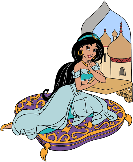 Jasmine - Jasmine Disney (443x533), Png Download