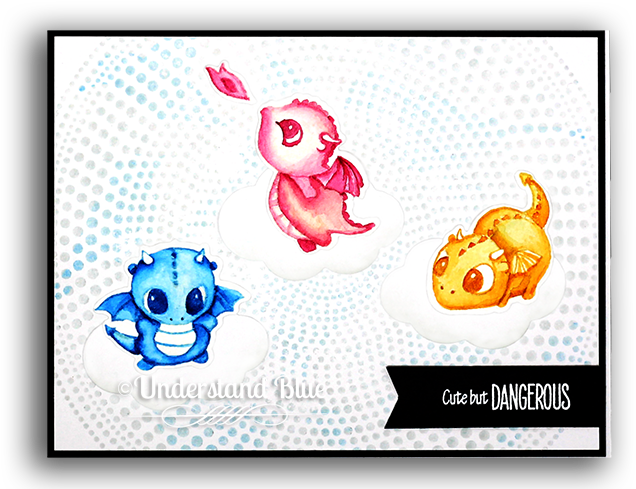 All That To Say, I Finally Found A Dragon Stamp That - Cartoon (650x498), Png Download