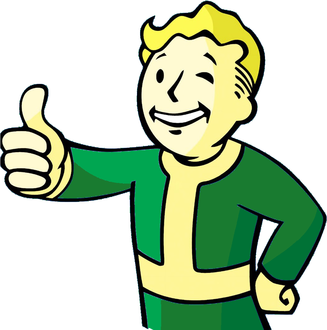 I Was Goin For A Children's Book Cover Vibe Also I - Fallout 4 Cartoon Character (1059x1091), Png Download