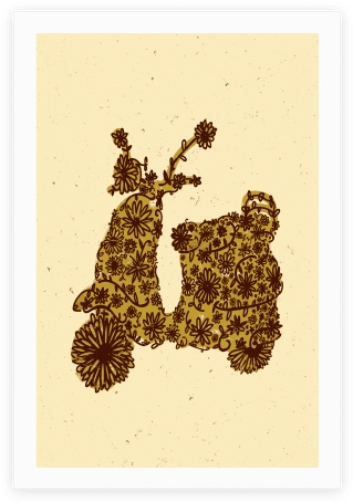 Floral Vespa Poster - Floral Vespa Tote Bag: Funny Tote Bag T Travel, Vespa (484x484), Png Download